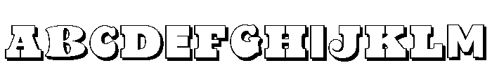 ZP Oh Yeah 3d Font UPPERCASE