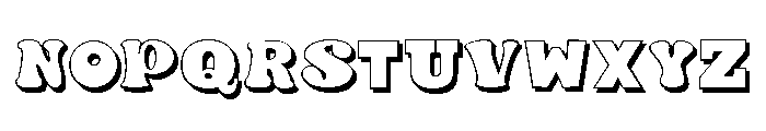 ZP Oh Yeah 3d Font LOWERCASE