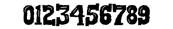 ZP Old Courage Font OTHER CHARS