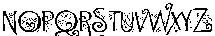 ZP Patty Cakes Font UPPERCASE