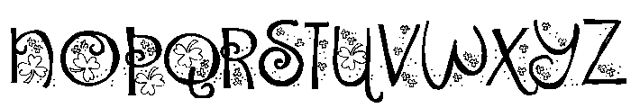 ZP Patty Cakes Font LOWERCASE