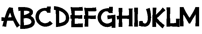 ZP Peaberry Font UPPERCASE