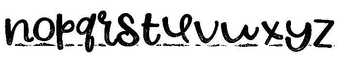 ZP Plague Play Font LOWERCASE