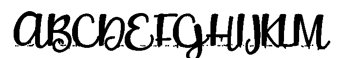 ZP Plague Returns Script Bold Font UPPERCASE