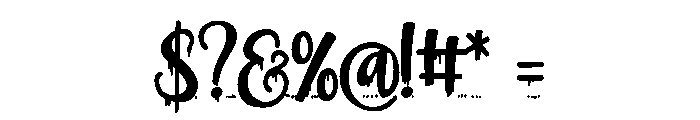 ZP Plague Returns Script Condensed Bold Font OTHER CHARS