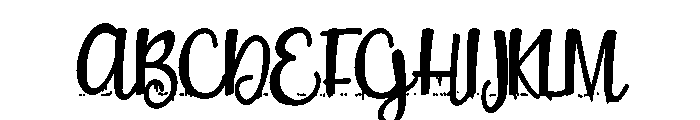 ZP Plague Returns Script Condensed Bold Font UPPERCASE