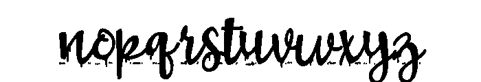 ZP Plague Returns Script Condensed Bold Font LOWERCASE
