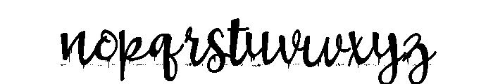 ZP Plague Returns Script Condensed Font LOWERCASE
