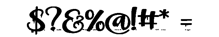 ZP Plague Returns Script Expanded Bold Font OTHER CHARS