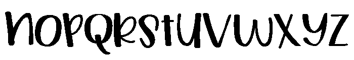 ZP Pocketful Expanded Font LOWERCASE