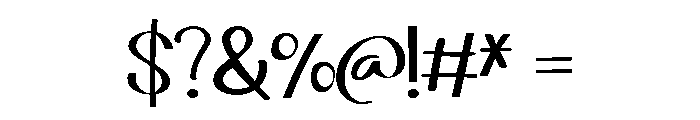 ZP Pocketful Light Font OTHER CHARS