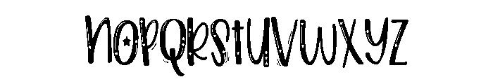 ZP Pocketful of Patriotism Condensed Font LOWERCASE