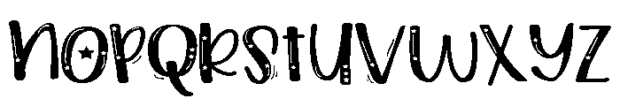 ZP Pocketful of Patriotism Expanded Font LOWERCASE