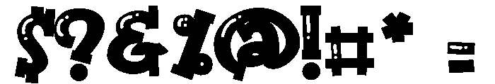 ZP Pooble Font OTHER CHARS