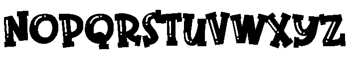 ZP Pooble Font UPPERCASE