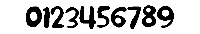 ZP Pudgie Light Font OTHER CHARS