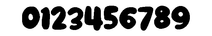 ZP Pudgie Font OTHER CHARS