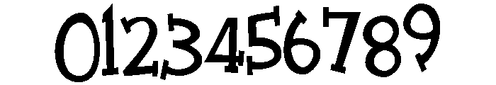 ZP Quick Draw Condensed Bold Font OTHER CHARS
