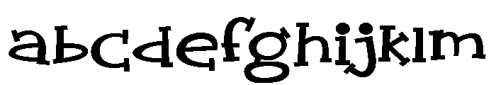 ZP Quick Draw Expanded Bold FONT