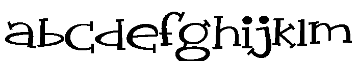 ZP Quick Draw Expanded FONT