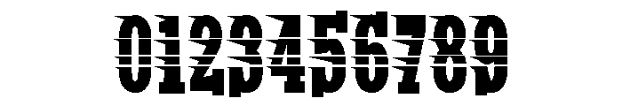 ZP Racetrack Font OTHER CHARS