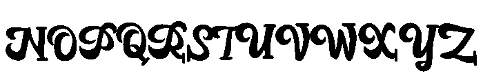 ZP Right Brain Font UPPERCASE
