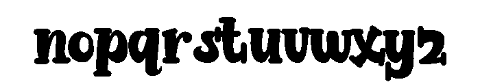 ZP Right Brain Font LOWERCASE