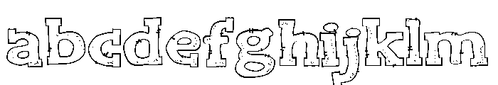 ZP Roughshod Shabby FONT
