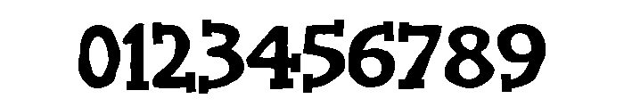 ZP Roughshod Font OTHER CHARS