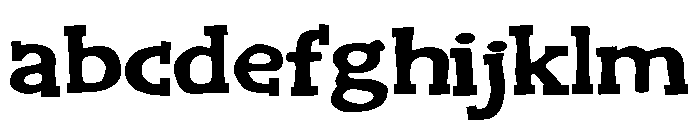 ZP Roughshod FONT