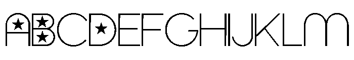 ZP Roundabout Republic Font UPPERCASE