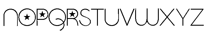 ZP Roundabout Republic Font UPPERCASE