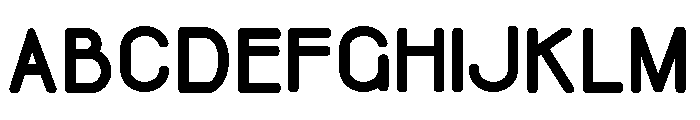 ZP Roxamble Black Font UPPERCASE