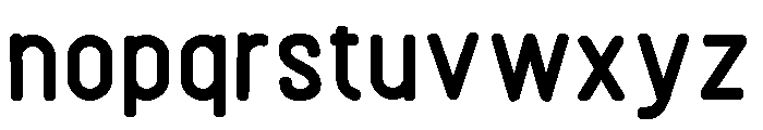 ZP Roxamble Black Font LOWERCASE