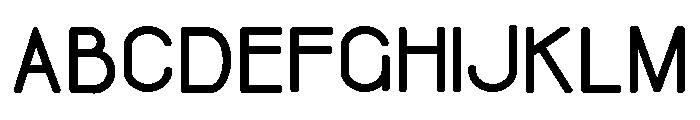 ZP Roxamble Bold Font UPPERCASE