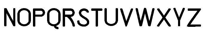 ZP Roxamble Bold Font UPPERCASE