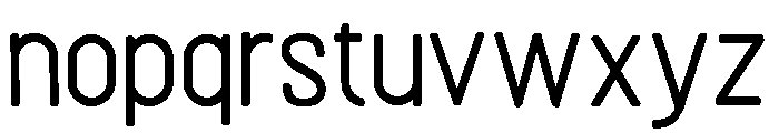 ZP Roxamble Book Font LOWERCASE