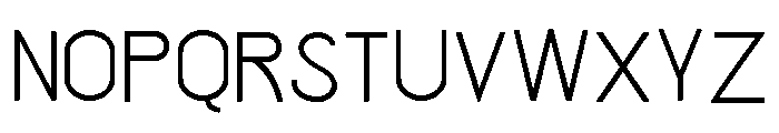 ZP Roxamble Font UPPERCASE