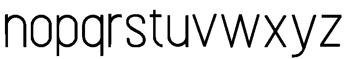 ZP Roxamble Font LOWERCASE