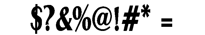 ZP Saint Valentine Bold Font OTHER CHARS