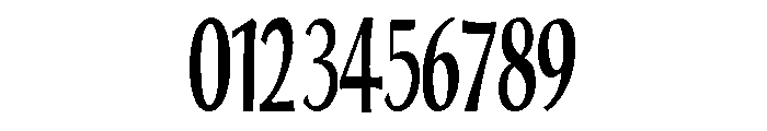 ZP Saint Valentine Condensed Font OTHER CHARS
