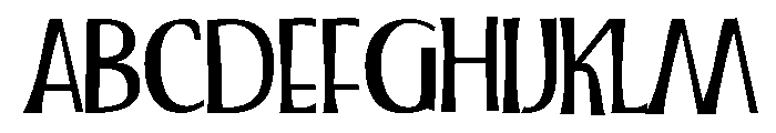 ZP Saint Valentine Expanded Font UPPERCASE