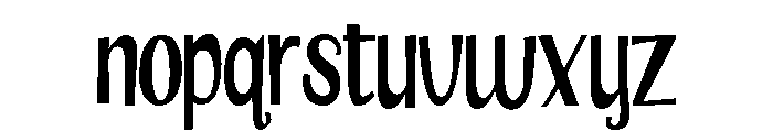 ZP Saint Valentine Font LOWERCASE