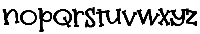 ZP Say Cheese Bold Font LOWERCASE
