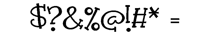 ZP Say Cheese Font OTHER CHARS