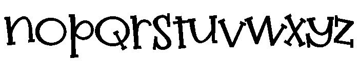 ZP Say Cheese Font LOWERCASE