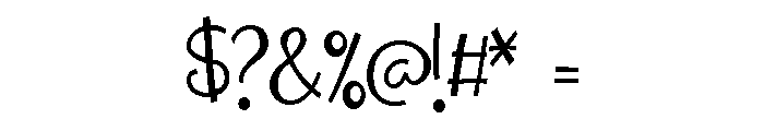 ZP Say Why Condensed Font OTHER CHARS