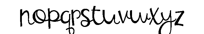 ZP Say Why Condensed Font LOWERCASE