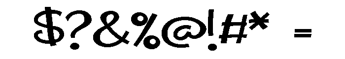 ZP Say Why Expanded Bold Font OTHER CHARS