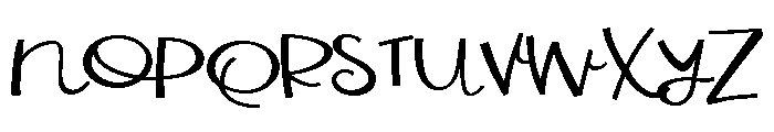 ZP Say Why Expanded Font UPPERCASE